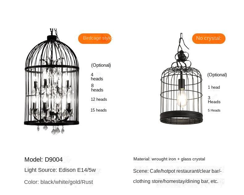 Retro Wrought Iron Chandelier Rustic Orb Chandelier