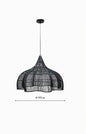Wabi Sabi Rattan Pendant Lamp Modern Living Room Wicker Pendant Lamp
