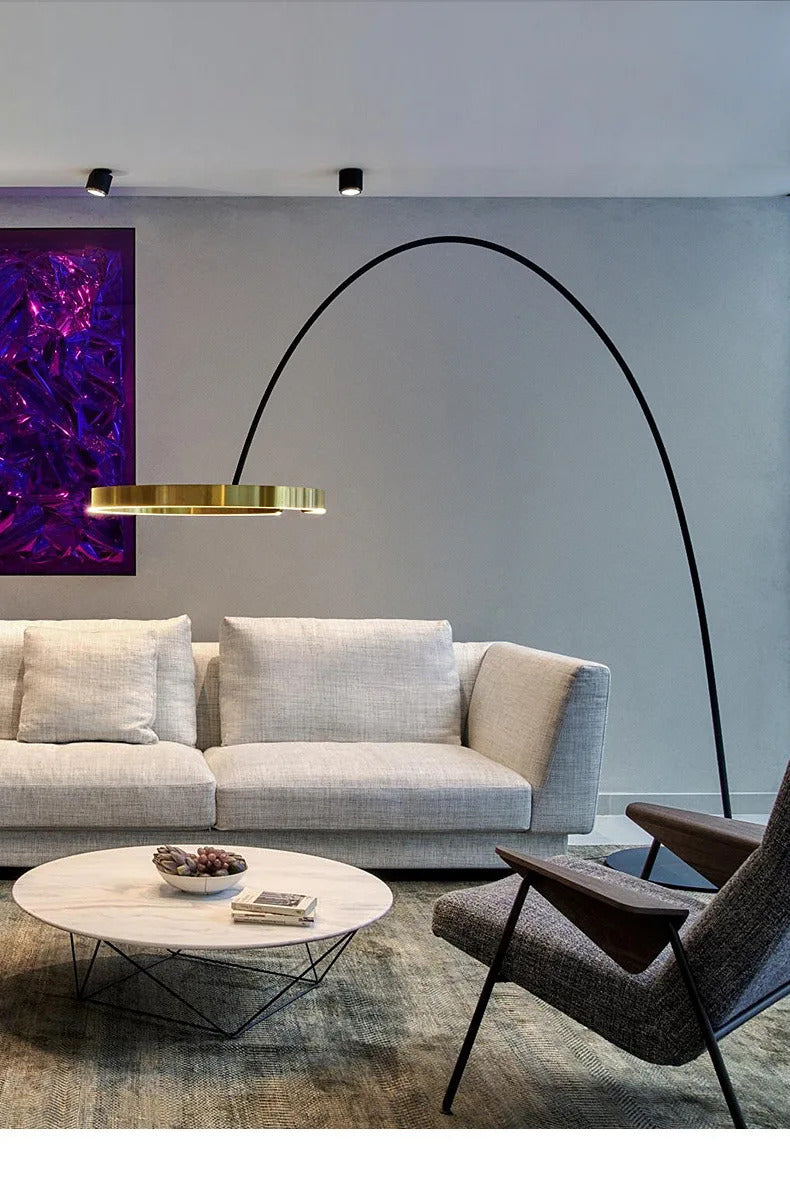 Designer Fishing Floor Lamp Nordic LED Living Room Floor Lamp