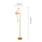 Perch Light table Lamp Led Designer Gold Origami Bird Standing Lamps For Living Room Creative Art Deco Safaside Corner Lamp