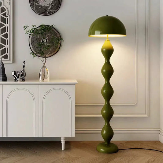 Scandi Macaron Floor Lamp Creative Mushroom Lamp