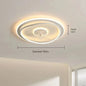 Modern LED Ceiling Fan Light Remote Dimming 6 Levels Silent Living Room lighting