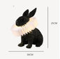Nordic LED rabbit table lamp Designer resin rabbit desk lamp for study bedroom children's room reading led light bedside lamp