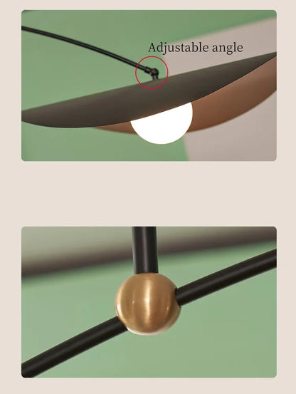 Nordic Long Arm Hanging Lamp Creative Design Mobile Lighting