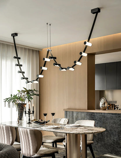 Nordic Leather Chandelier Designer Lighting