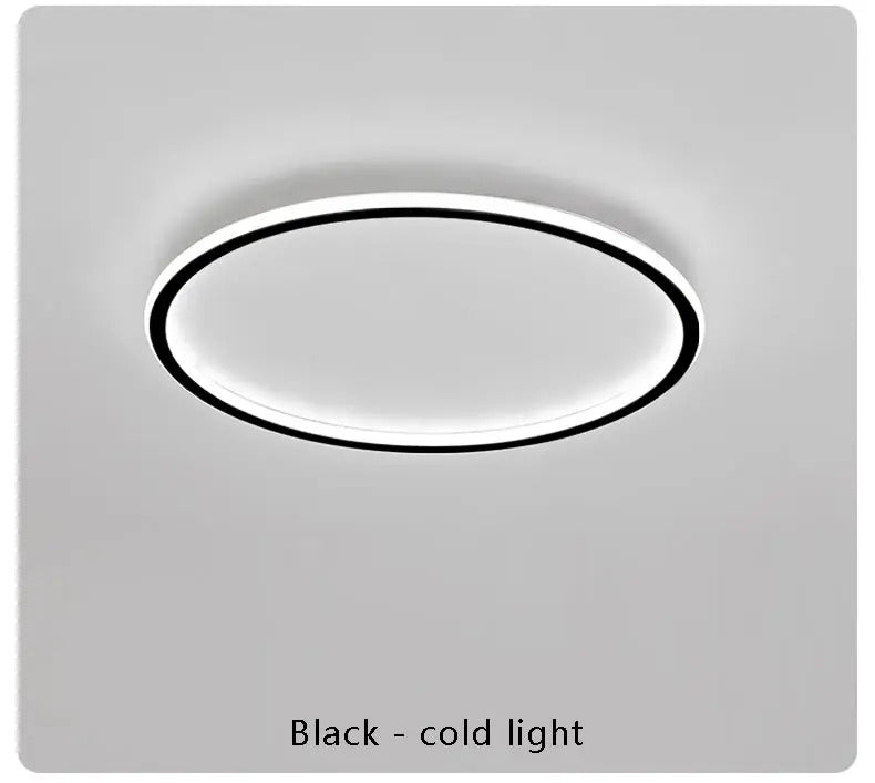 Modern with Remote Control Dimmable Flush Mount Bedroom Living Room Ceiling Light