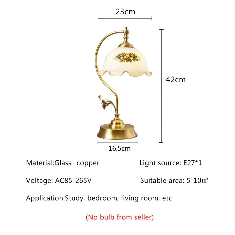 Vintage Laiton Table Lamp