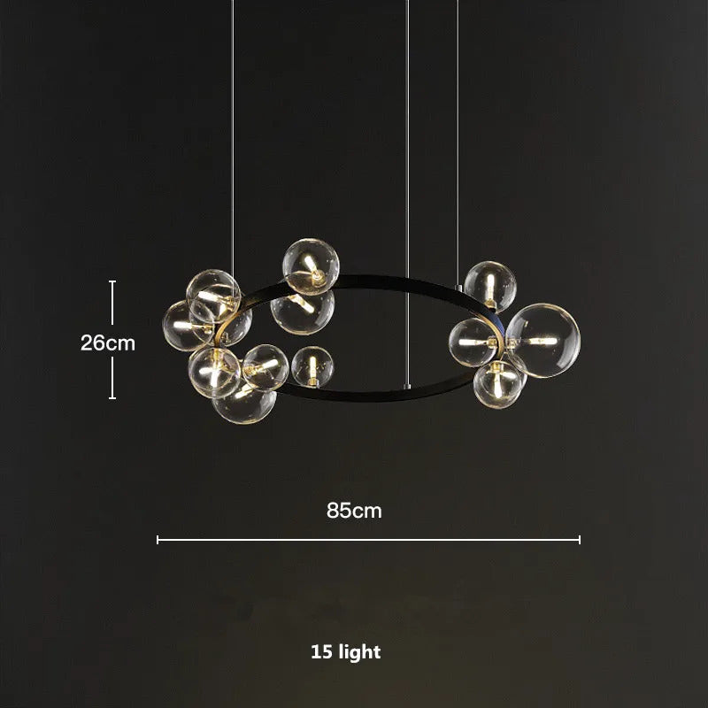 Molecule chandelier LED Modern Minimalist lustre nordic chandelier