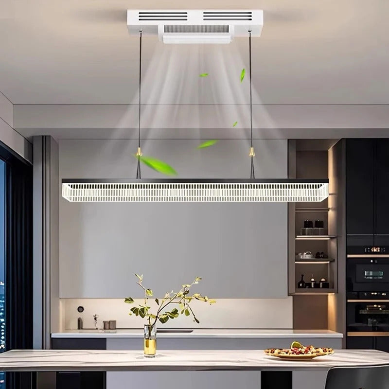 Ceiling Fan Light Invisible Bladeless Ceiling Lamp With Remote Control