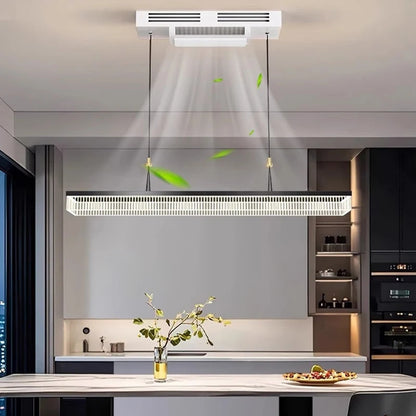 Ceiling Fan Light Invisible Bladeless Ceiling Lamp With Remote Control