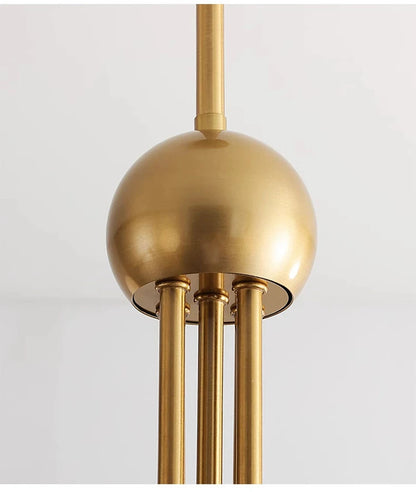 Nordic glass Pendant lamp French Gold chandelier
