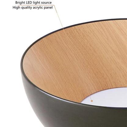 Nordic Wooden Ceiling Chandelier Modern Duo Ceiling Light