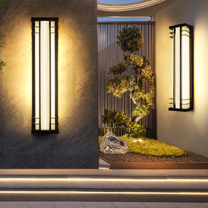 Outdoor foyer wall lamp waterproof entrance door courtyard wall light sconce lighting