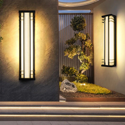 Outdoor foyer wall lamp waterproof entrance door courtyard wall light sconce lighting