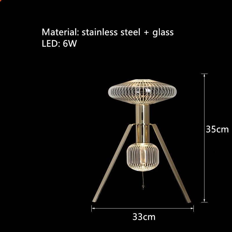 Cipher Multi Pendant light Luxury Clear Glass pipe Chandelier
