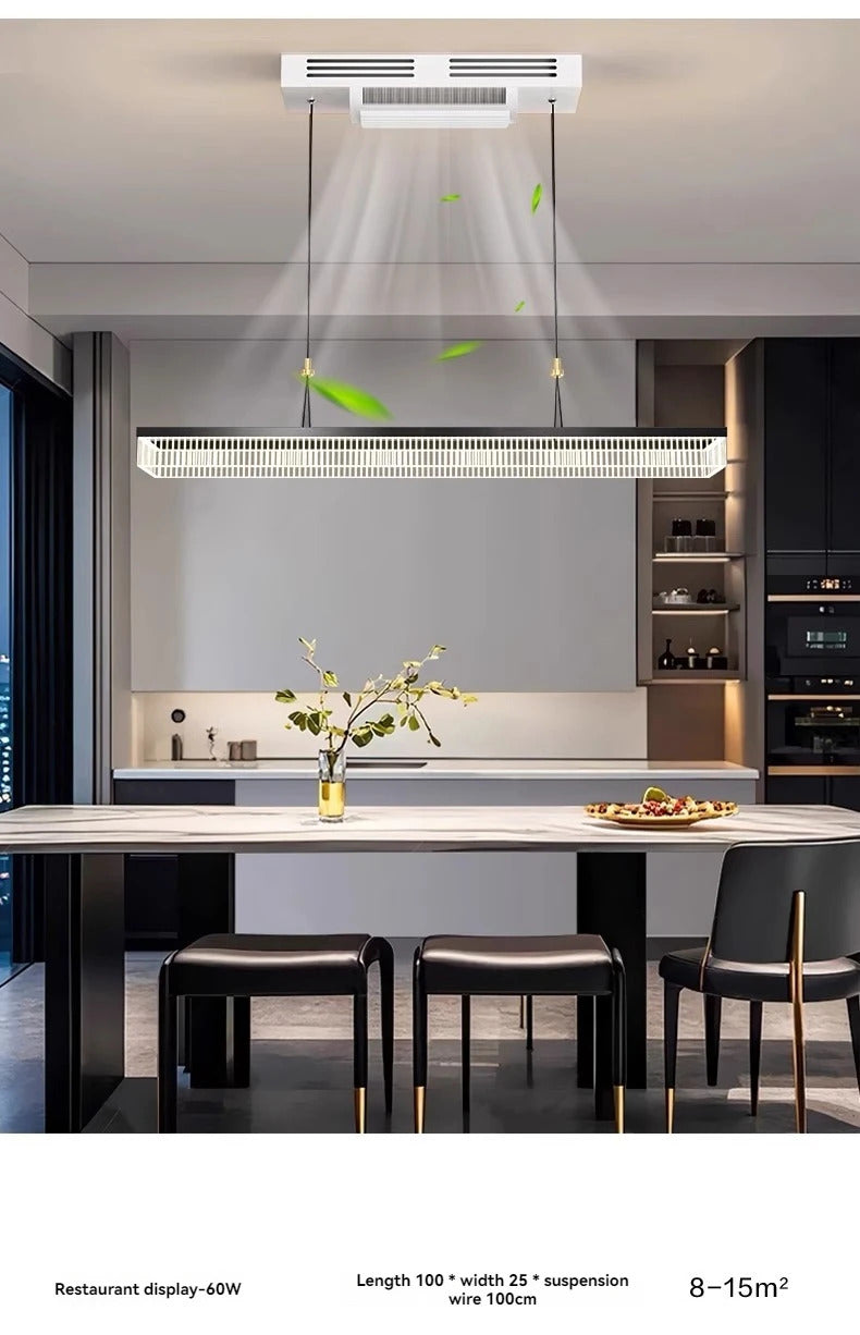 Ceiling Fan Light Invisible Bladeless Ceiling Lamp With Remote Control