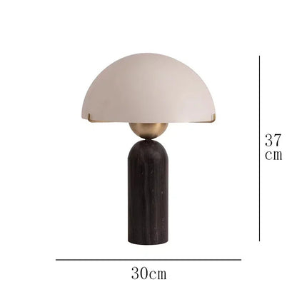 Nordic Table Lamps Natural Yellow Cave Stone Wabi Sabi Style Homestay Decoration Hotel Living Room Study Glass Bedroom Bedside