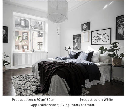 Ay Illuminate Pendant Light Nordic design linencotton DIY Fabric Lamp