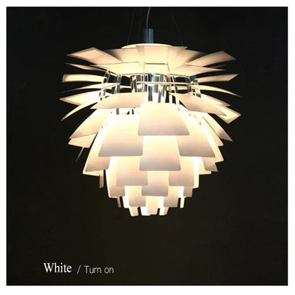 Denmark PH Pinecone Pendant Chandelier Aluminum LED Suspension Lamp