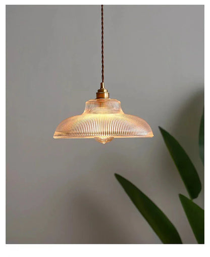 Retro Glass Pendant Light Nordic Home Decoration Lighting