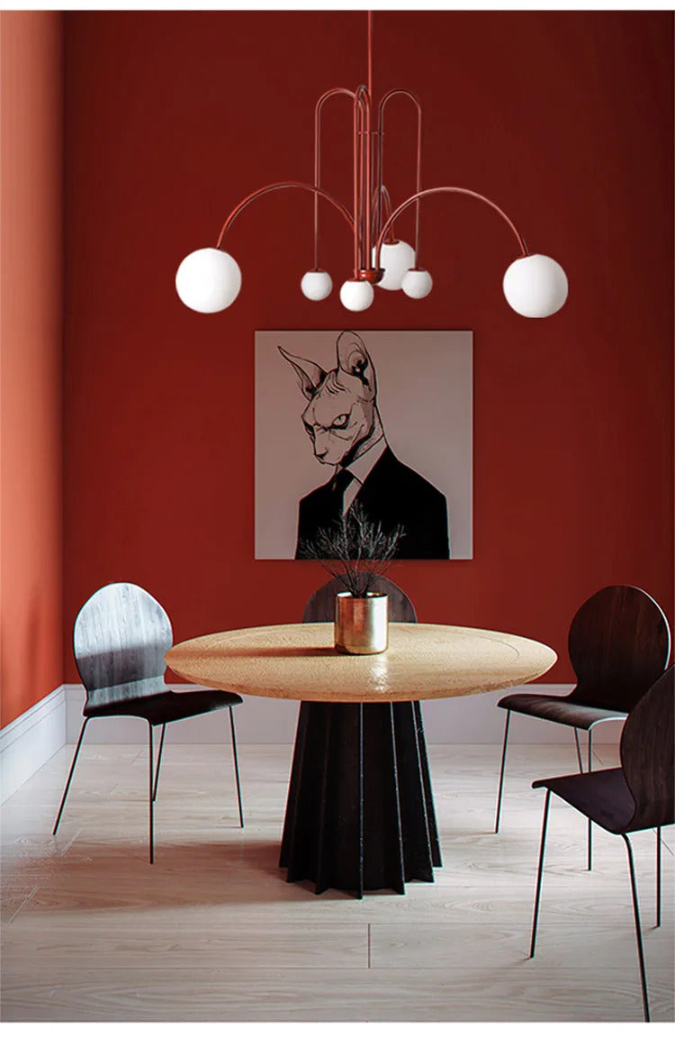 Nordic Minimalist Pendant Light Living Room Restaurant Lamp