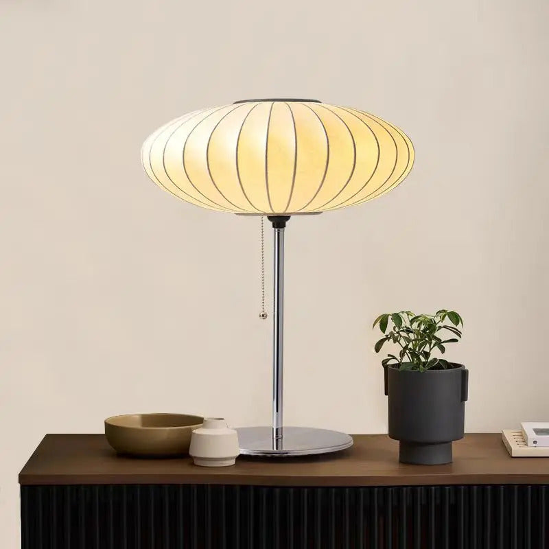 Nelson bubble table lamp wabi sabi white Silk floor light Danish designer Living Room Sofa Side Bedroom Bedside Led Standing Lam