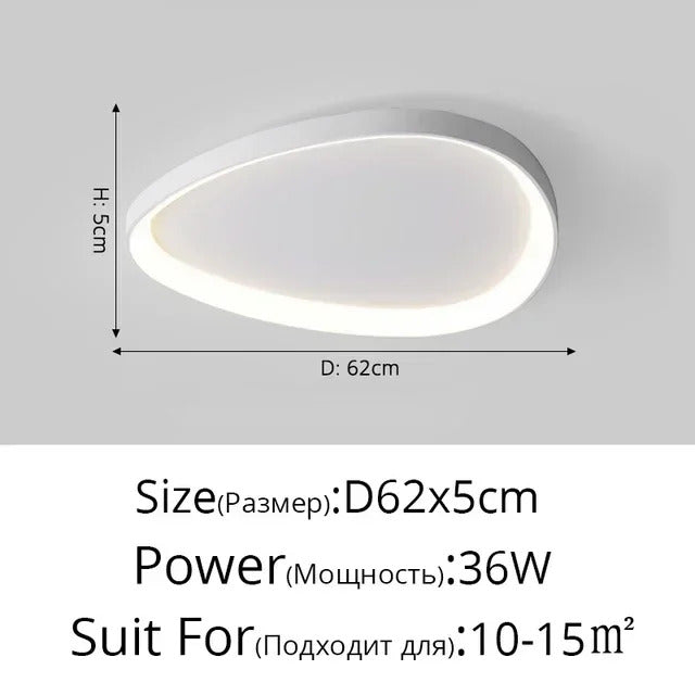 White ceiling light Home Bedroom ceiling lamp