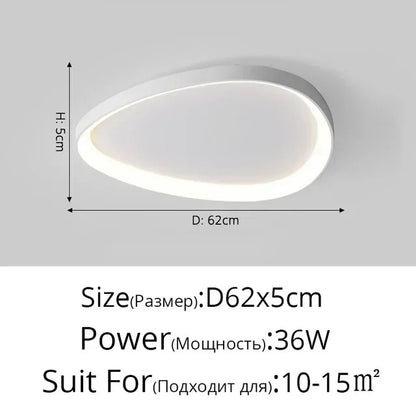 White ceiling light Home Bedroom ceiling lamp