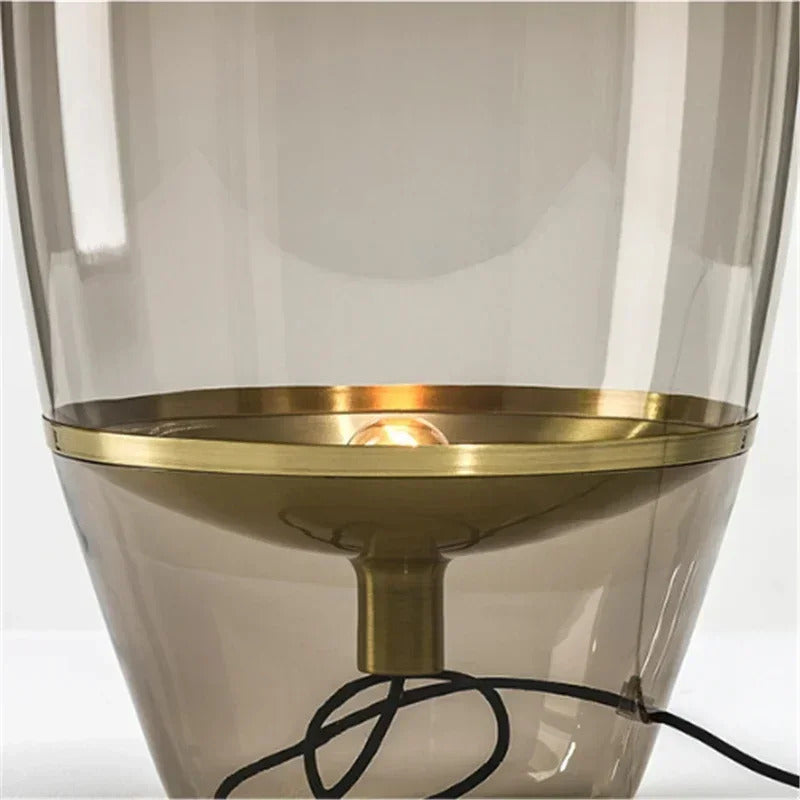 Czech Design Series Glass Table Lamp Livingroom Decoration Room Desks Personalized Creative Bedside Vitreous Desk Light