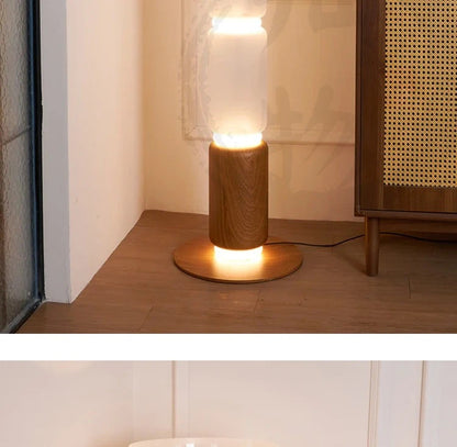 Italy Design LED Floor Lights Heavy Glass Modern Bright Floor Lamps