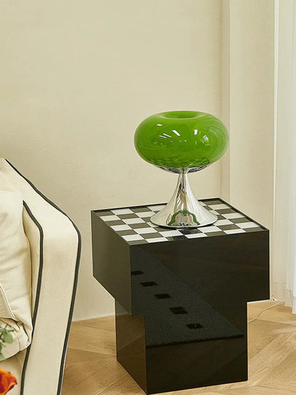 Designer Art Creative Table Lamp Bauhaus Warm Living Room Bedside Lamp LED Table Lamp Glass Decorative Study Reading Desk light