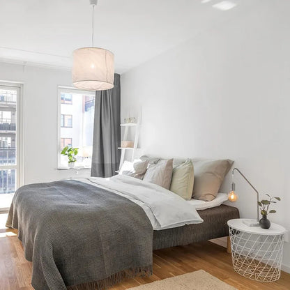Ay Illuminate Pendant Light Nordic design linencotton DIY Fabric Lamp