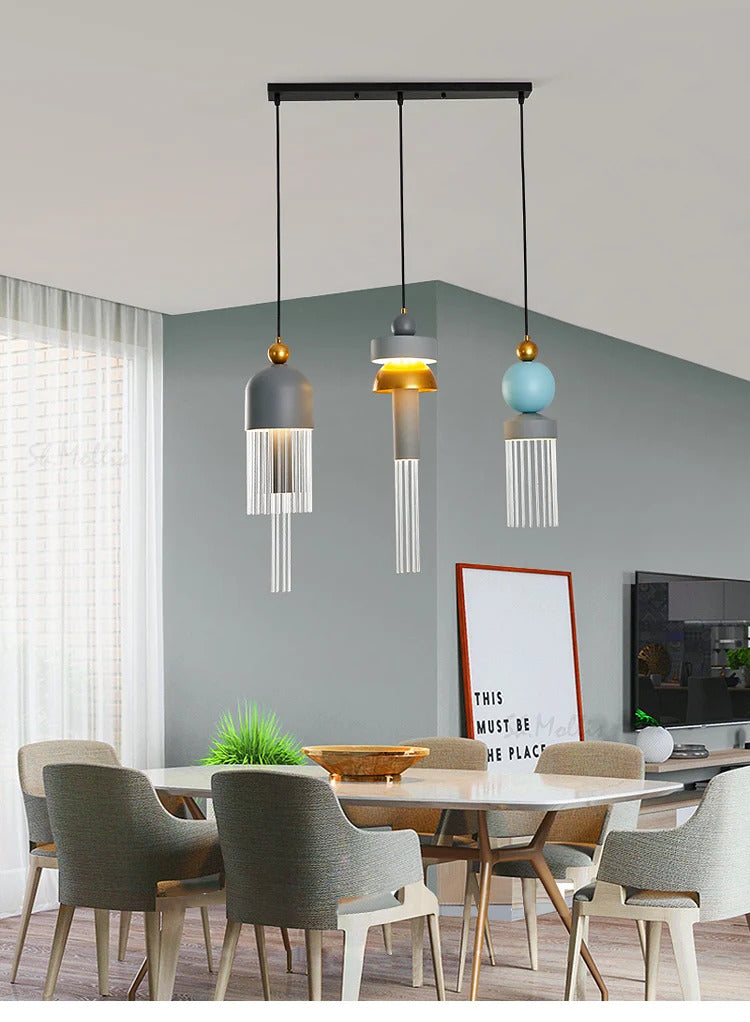 Italian Design lamp Masiero Nappe Pendant Light restaurant bar kitchen macaron pendant lamp