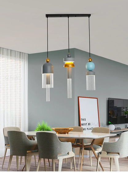 Italian Design lamp Masiero Nappe Pendant Light restaurant bar kitchen macaron pendant lamp