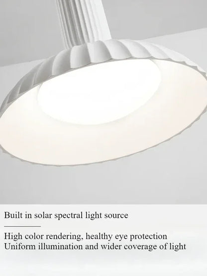 French Gypsum Pendant Light Nordic Designer Restaurant Chandelier