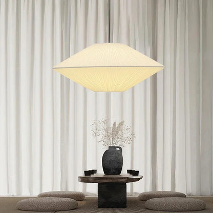 Brera Pendant Lamp Japanese Fabric Pendant Lamp Creative Dining Room B&B Ceiling Chandelier