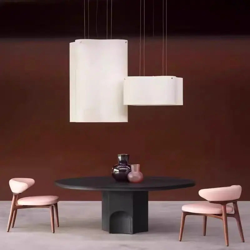 Nuvola Cloud Pendant Lamp Designer Hand-made Curved Fabric Lamp