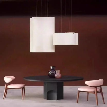 Nuvola Cloud Pendant Lamp Designer Hand-made Curved Fabric Lamp