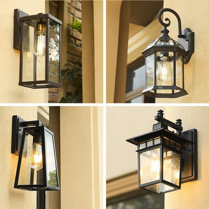 Outdoor Waterproof Wall Lamp Modern Villa Corridor Garden Exterior Lamp Wall light