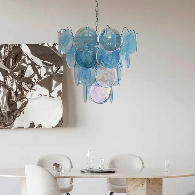Camisa Murano Chandelier Designer hanging dining room lights
