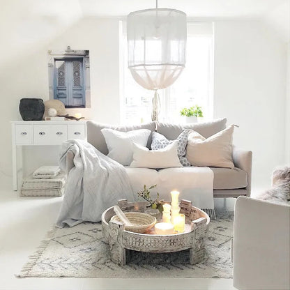 Ay Illuminate Pendant Light Nordic design linencotton DIY Fabric Lamp