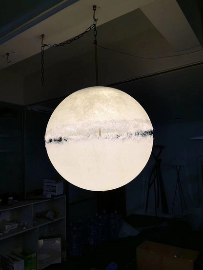 Danish design Moon Pendant light Italian Postkrisi Designer orb chandelier Atmosphere light