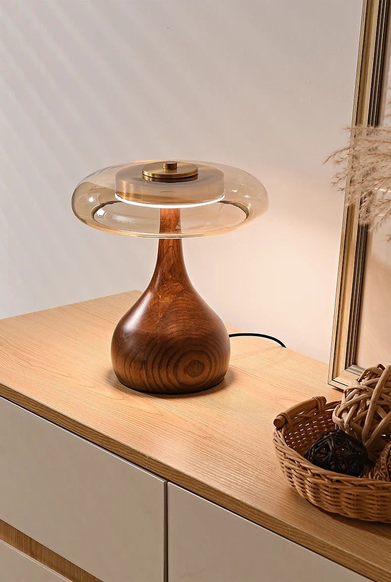 Andi Glass Table Lamp Bedroom bedside lamp