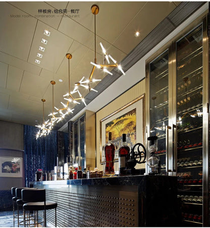 Modern Agnes Chandeliers Art Decor replica lamp