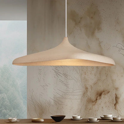 Candeeiro suspenso japonês Wabi Sabi em LED, candelabro de luxo para sala de jantar, bar, sala de estar, decoração da casa, candeeiro suspenso nórdico.