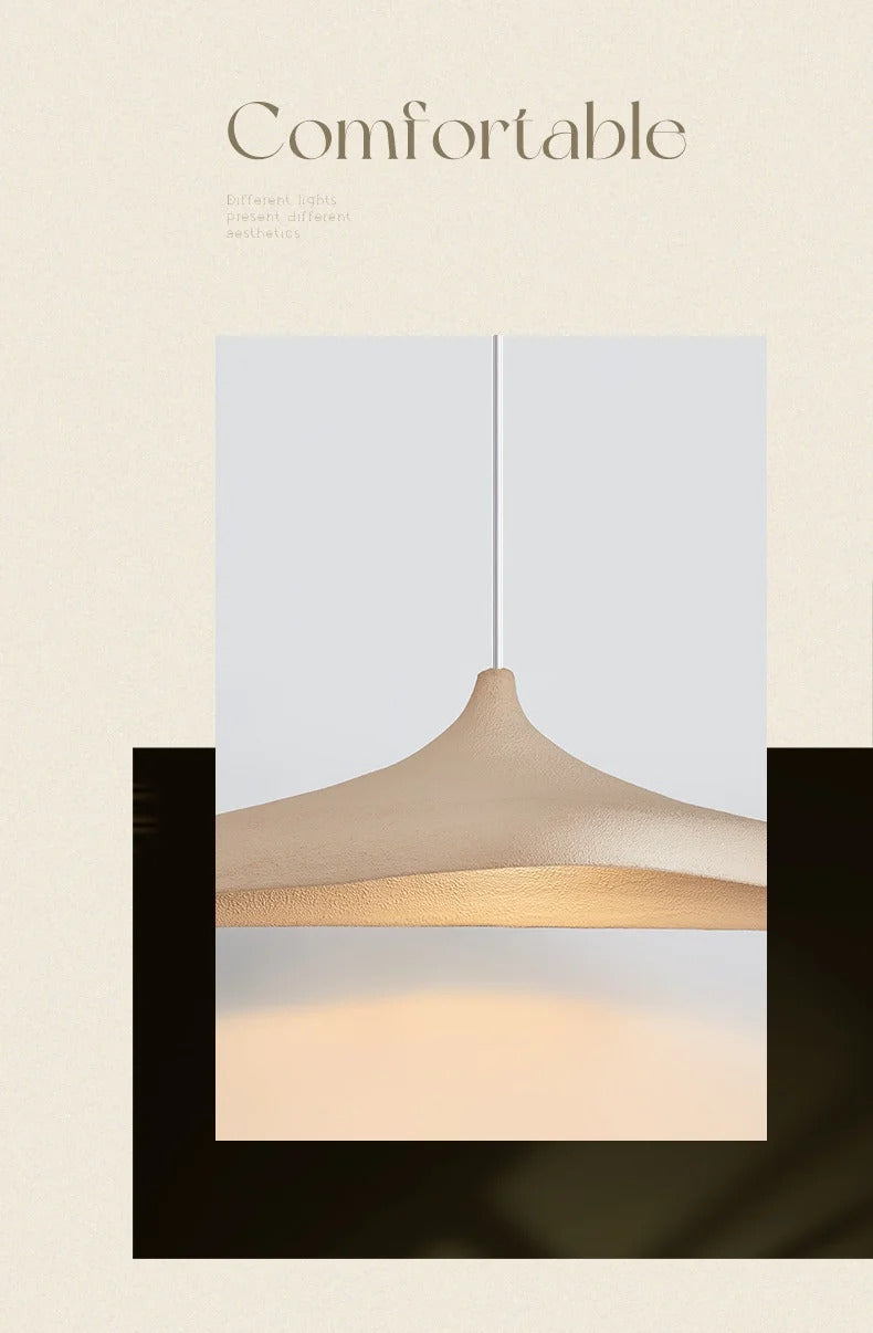 Candeeiro suspenso japonês Wabi Sabi em LED, candelabro de luxo para sala de jantar, bar, sala de estar, decoração da casa, candeeiro suspenso nórdico.