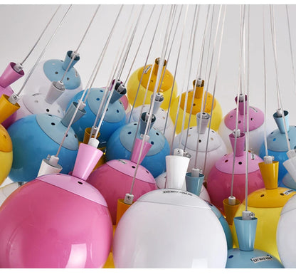 Nordic acrylic chandelier Decoration  Modern balloon lamp Indoor Lighting