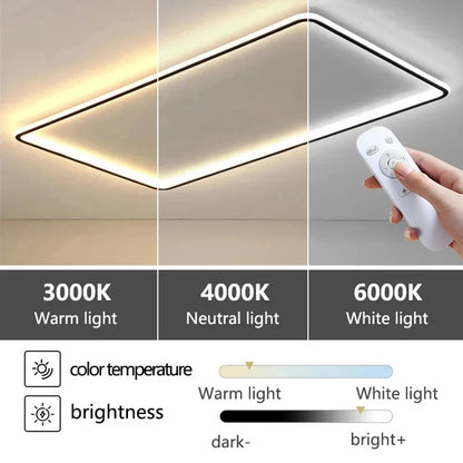 Ultrathin LED Ceiling Lamp Living Room Bedroom Home Decor Lighting Fixture