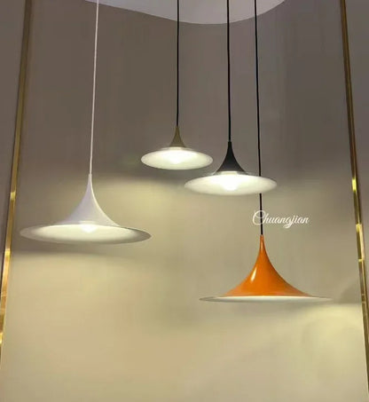 Modern French Designer LED Pendant Light for Dining Table Study Lamp Nordic Danish Restaurant Bar Counter Simple Decor Lighting