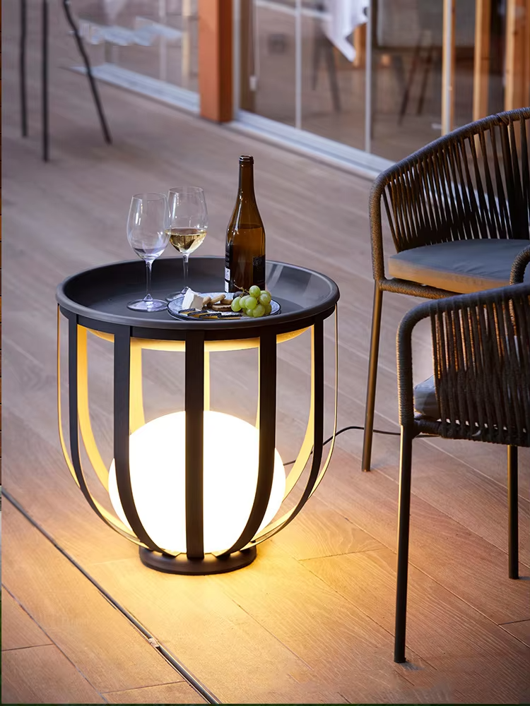 Outdoor Waterproof Lawn Lamps Solar Courtyard Balcony Garden Plant Flowerpot LED lamp